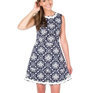 Sail to Sable Fit and Flare Dress